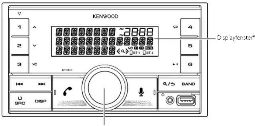 KENWOOD DPXM3200BT - Frontblende - 1