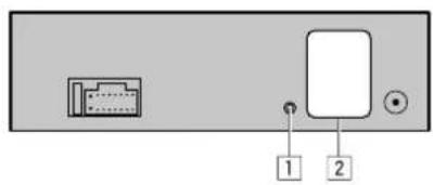 KENWOOD KDCBT440U - Removing the unit - 2