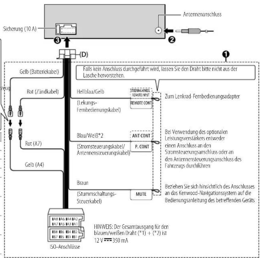 KENWOOD KDCBT440U - Verdrahtungsanschluss - 2