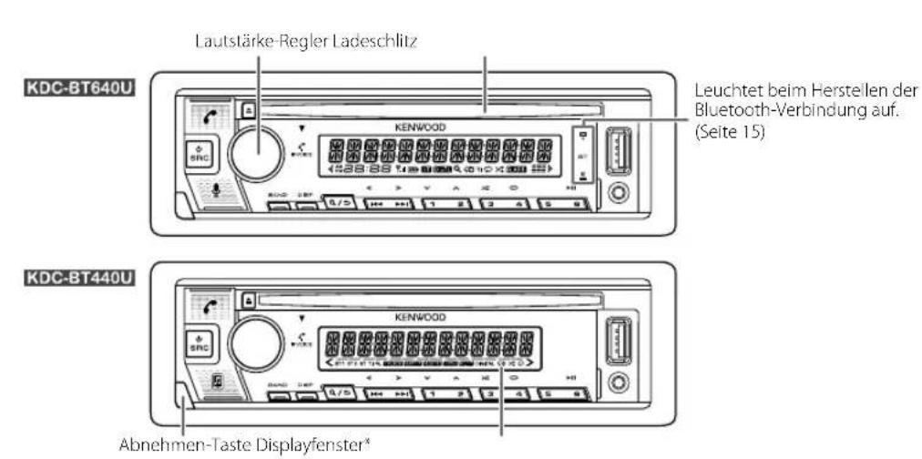 KENWOOD KDCBT440U - Grundlagen - 1