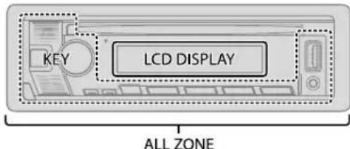 KENWOOD KDCBT440U - Réglagesd'affichage - 2