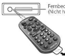 KENWOOD KDCBT640U - Fernbedienung (RC-406) (mitgeliefert für XMM-BT358) - 1
