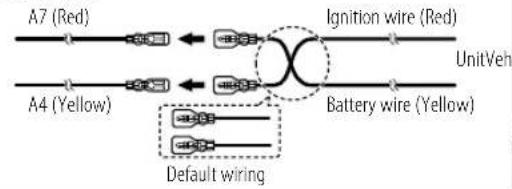 KENWOOD KDCBT640U - Connecting the ISO connectors on some VW/Audi or Opel (Vauxhall) automobiles - 1