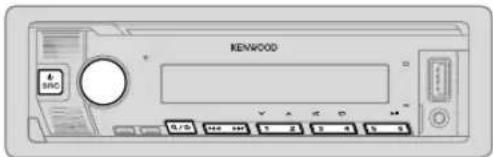 KENWOOD KDCBT640U - Het verbindingsresultaat (OK of NG) verschijnt na de test. - 1