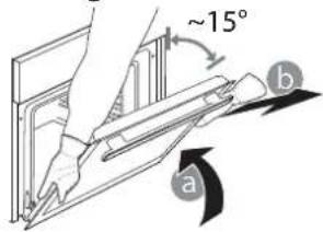 WHIRLPOOL SMO 658CNE - REMOVING AND REFITTING THE DOOR - 2