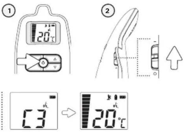 ANGELCARE AC423D - STEP 3 - TURN ON YOUR MONITOR - 1