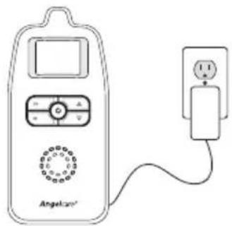 ANGELCARE AC423D - AUFLADEN DER BATTERIEN IM EMPFÄNGER: - 1