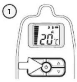 ANGELCARE AC423D - SCHRITT 3 - EINSCHALTEN IHRES ANGELCARE® AC423-D - 1