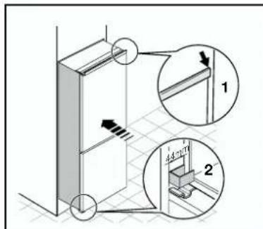 ELECTROLUX ERN29850 - Dimensions of housing - 3