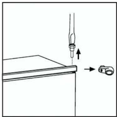 ELECTROLUX ERN29850 - Reversibilité des portes - 2