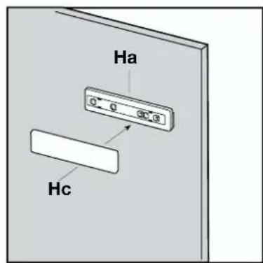 ELECTROLUX ERN29850 - Dimensions of housing - 10