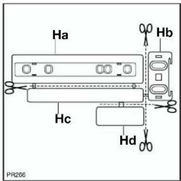 ELECTROLUX ERN29850 - Dimensions of housing - 8