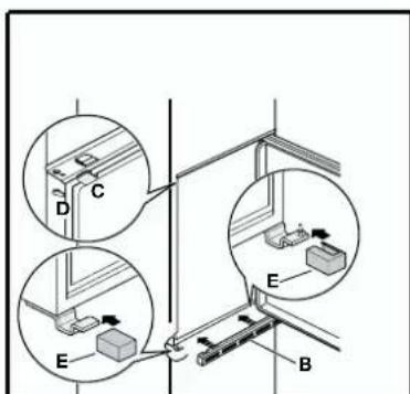 ELECTROLUX ERN29850 - Instructions pour l'encastrement - 7