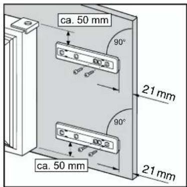 ELECTROLUX ERN29850 - Achtung: Die Ventilations - Öffnungen müssen immer saubergehalten werden. - 12