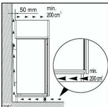 ELECTROLUX ERN29850 - Instructions pour l'encastrement - 1
