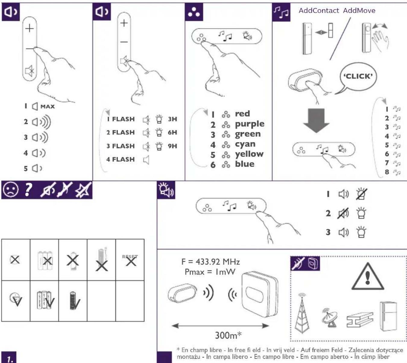 PHILIPS WelcomeBell 300 Color - 6