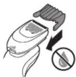 PHILIPS Series 6000 S6650 - Nettoyage de l'accessoire barbe - 6