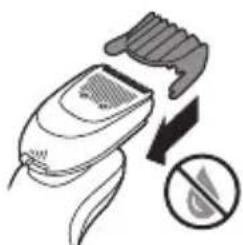 PHILIPS Series 6000 S6650 - Het baardstylerhulpstuk schoonmaken - 6