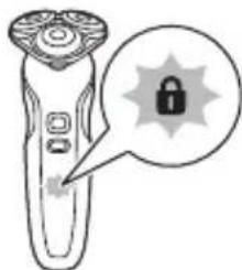 PHILIPS Series 6000 S6650 - Travel lock - 1