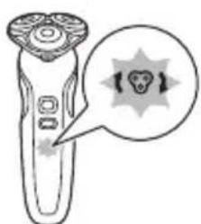 PHILIPS Series 6000 S6650 - Replacing the shaving heads - 2