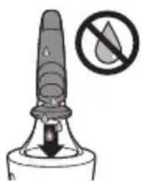 PHILIPS Series 6000 S6650 - Caution: Do not tilt the SmartClean system to prevent leakage. - 6