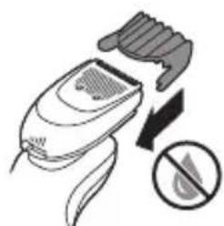 PHILIPS Series 6000 S6620 - Nettoyage de l'accessoire barbe - 6