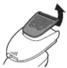 PHILIPS Series 6000 S6620 - Cleaning the beard styler attachment - 3