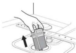 SAMSUNG DW80R5061US - CLEANING THE FILTERS (DW80K7050 SERIES) - 2