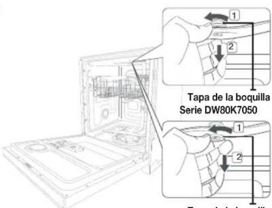 SAMSUNG DW80R5061US - Boquilla intermedia - 2