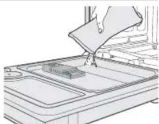 SAMSUNG DW80R5061US - Filling the detergent dispenser - 4
