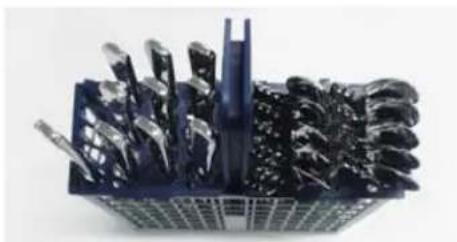 SAMSUNG DW80R5061US - USING THE CUTLERY RACK - 2