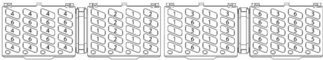 SAMSUNG DW80R5061US - USO DEL ESTANTE PARA CUBIERTOS - 2