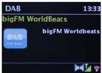 TECHNISAT DigitRadio 143 CD - Displayweergave - 2