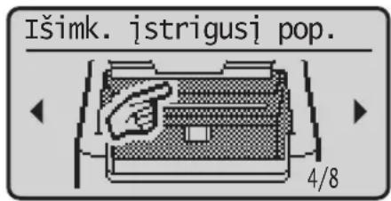 CANON iSENSYS MF113w - Atrodo, kad jrenginys neveikia Užstrigo popierius - 2