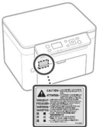 CANON iSENSYS MF113w - Valotuslasin kansi - 2