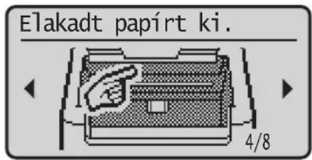 CANON iSENSYS MF113w - Beragadt a papír - 1