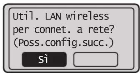CANON iSENSYS MF113w - Specificare la modalità di connessione - 1