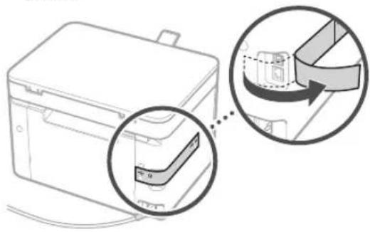 CANON iSENSYS MF113w - Sådan oprettes forbindelse via USB - 3
