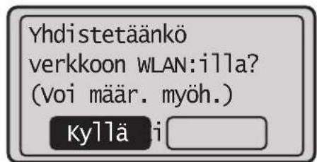 CANON iSENSYS MF113w - Yhteysmenetelmän määrittäminen - 1