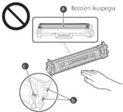 CANON iSENSYS MF113w - Toner-kartutxoa erabiltzea - 2