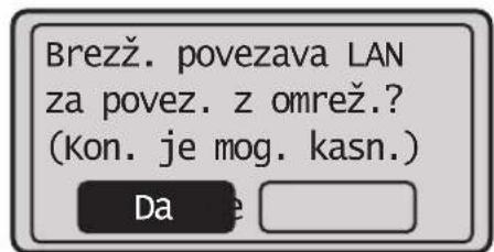 CANON iSENSYS MF113w - Določanje načina priključitve - 1