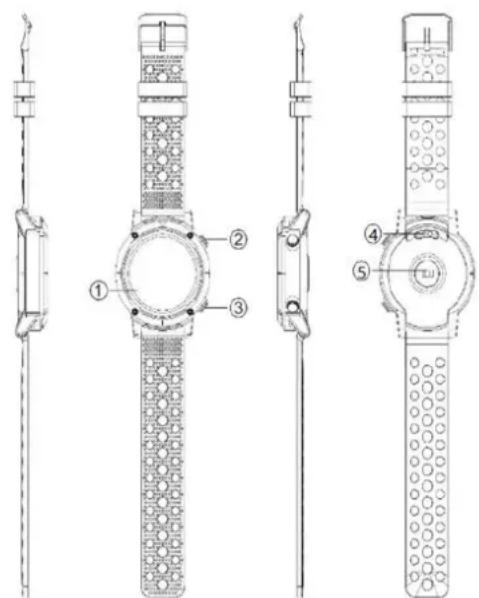 DENVER SW510 - Montre intelligente - 1