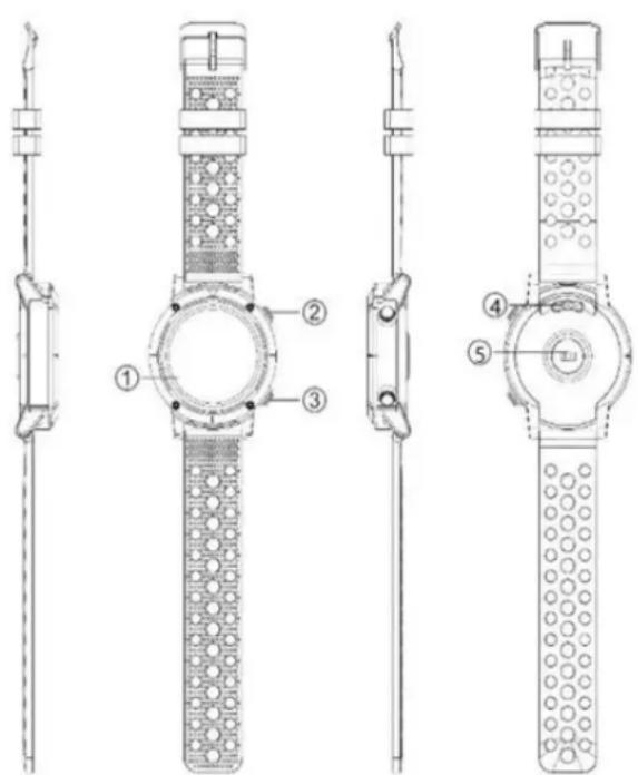 DENVER SW510 - Inteligenty zegarek - 1