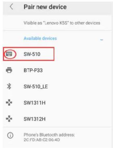 DENVER SW510 - Emparelhar com um smartphone - 1