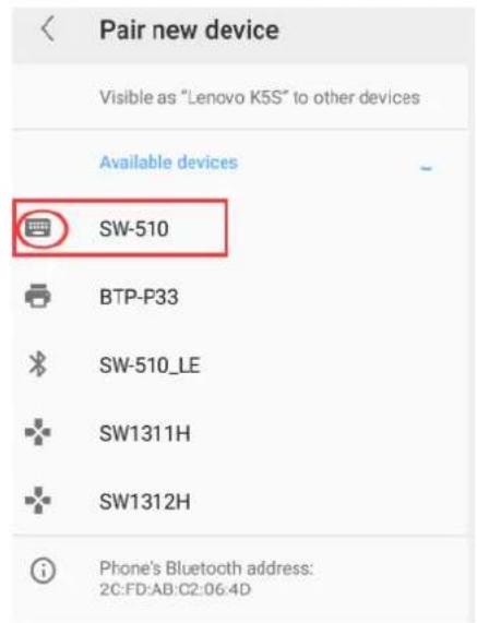 DENVER SW510 - Abbinare con uno smartphone - 1