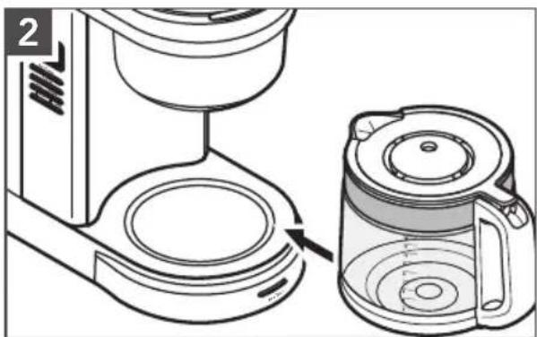 KITCHENAID KCM1208 - CÓMO LLENAR CON AGUA PARA LA ELABORACIÓN - 3