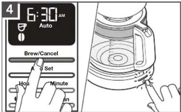 KITCHENAID KCM1208 - REMOVING MINERAL DEPOSITS WITH VINEGAR - 4