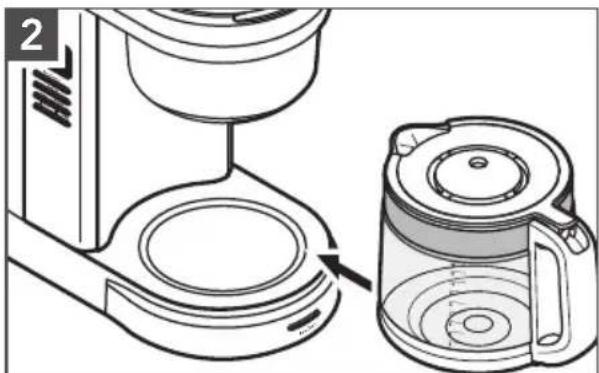 KITCHENAID KCM1208 - FILLING WATER FOR BREWING - 3