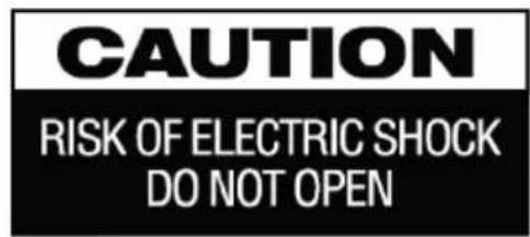 VISION CS1900P - WARNING - 2