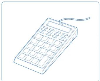 KENSINGTON Notebook KeypadCalculator with USB - Deutsch - 1